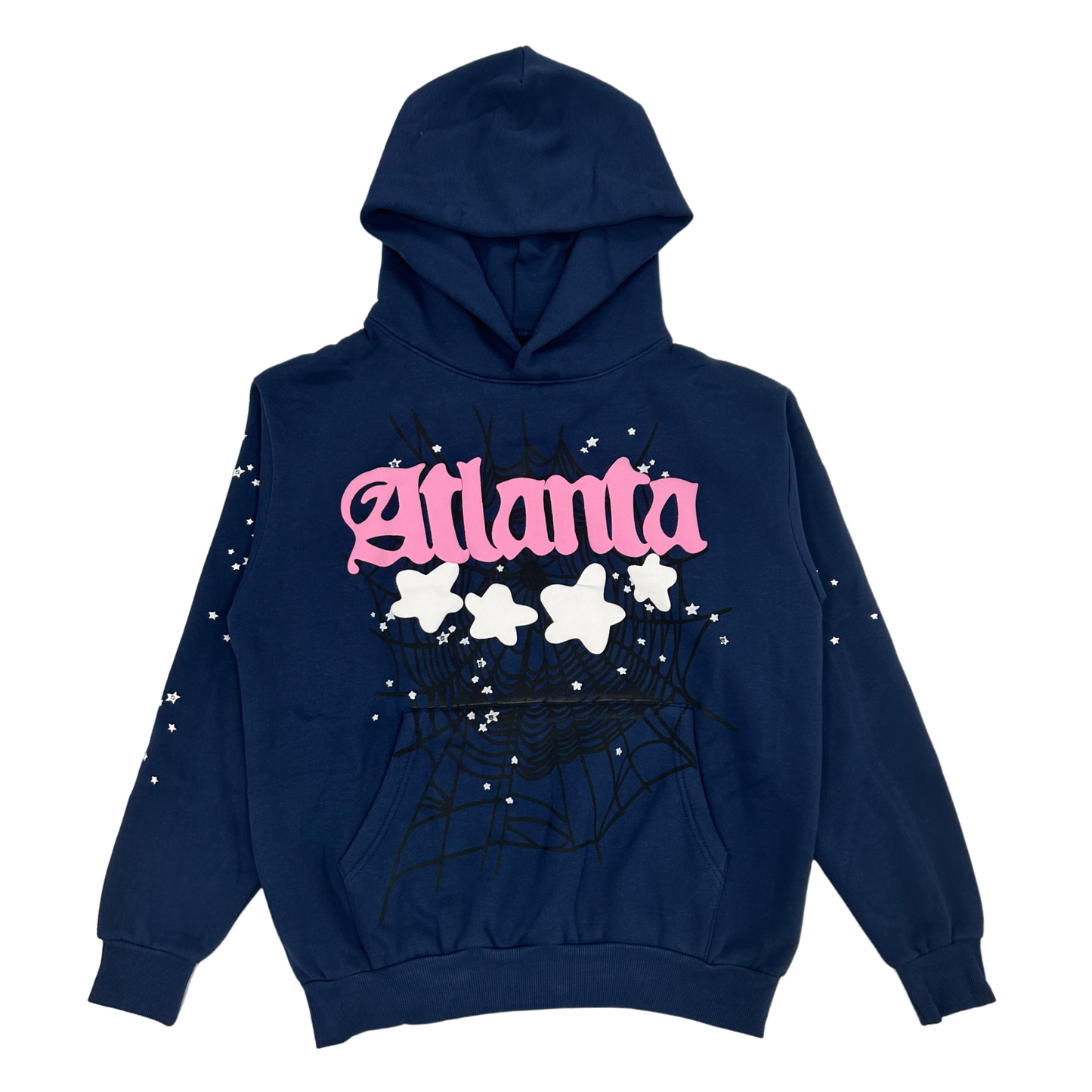 Sp5der Atlanta Hoodie Navy