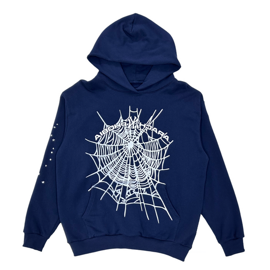 Sp5der Arach NY Phobia Hoodie Navy