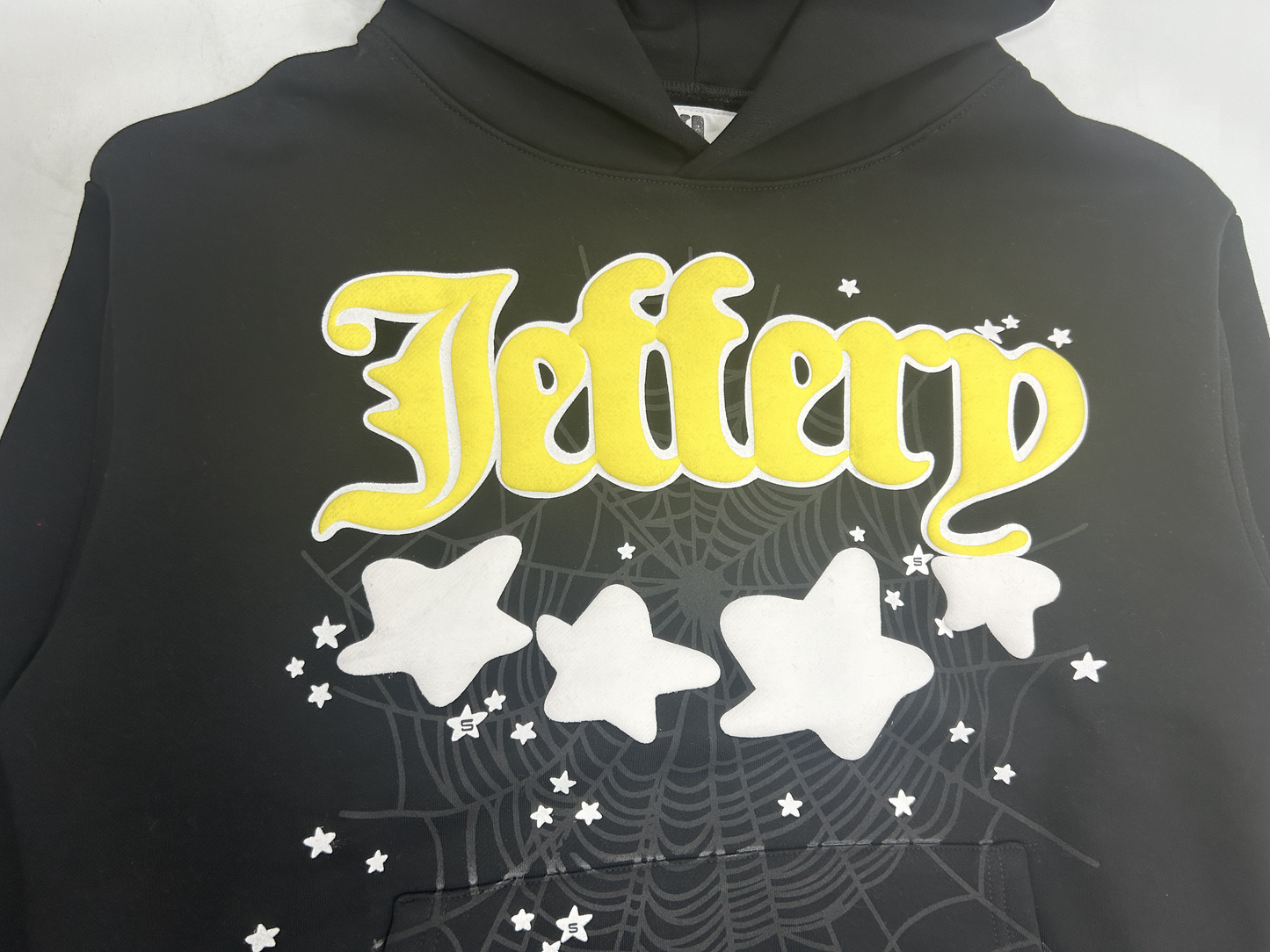 Sp5der Jeffery Hoodie Black