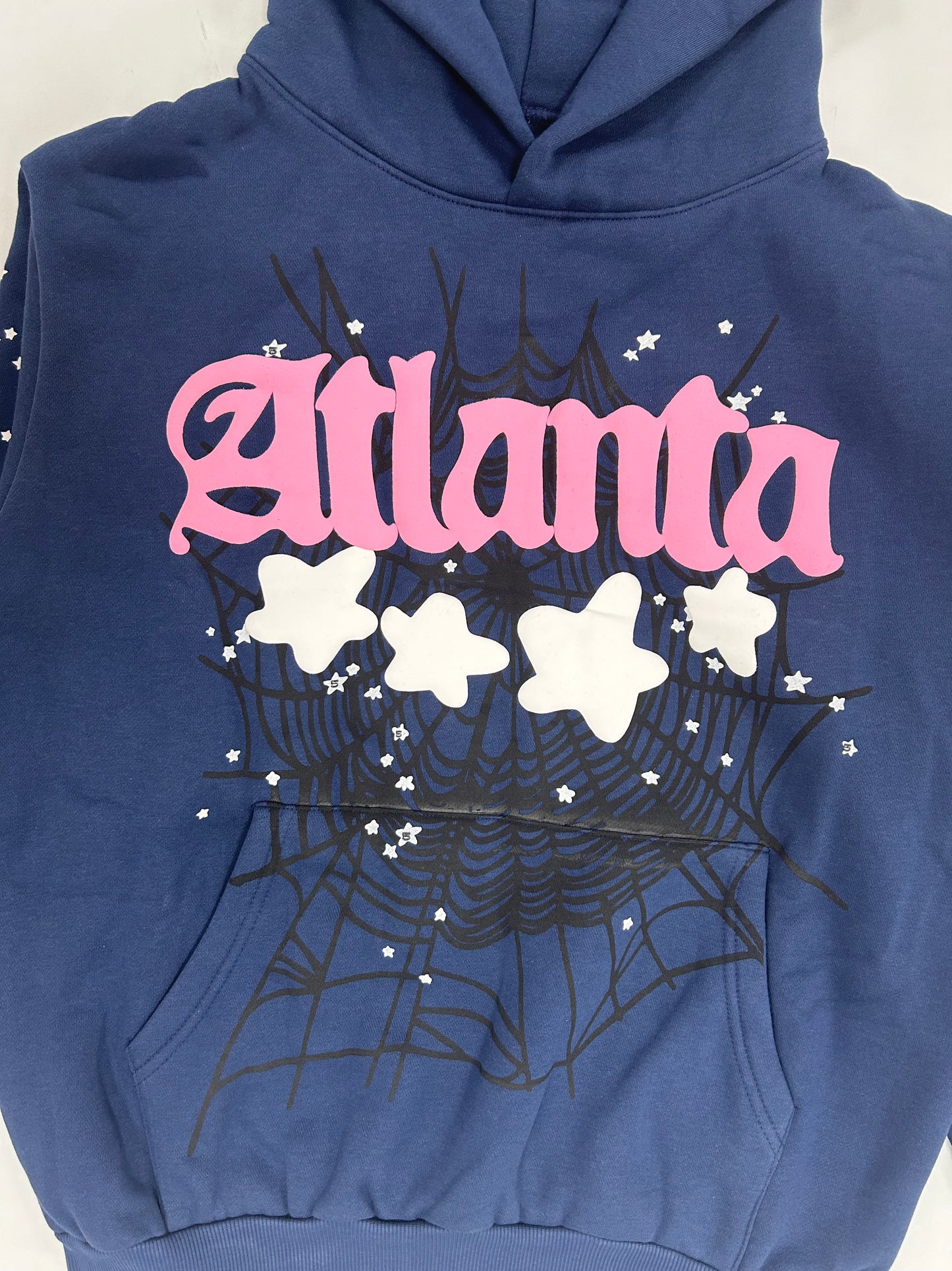 Sp5der Atlanta Hoodie Navy