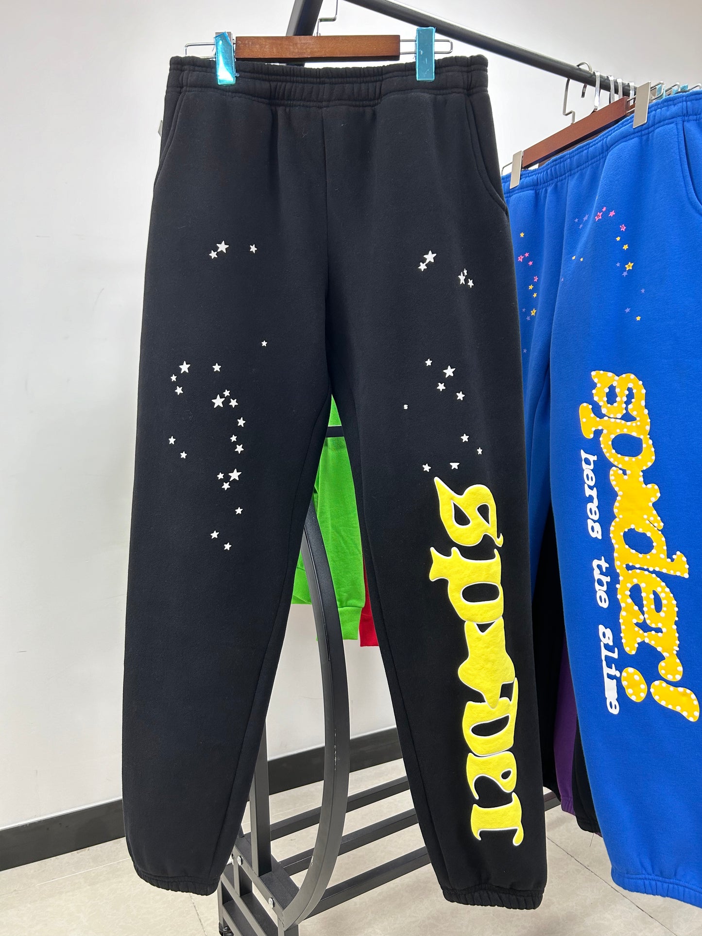 SP5DER Sp*der Sweatpants Black